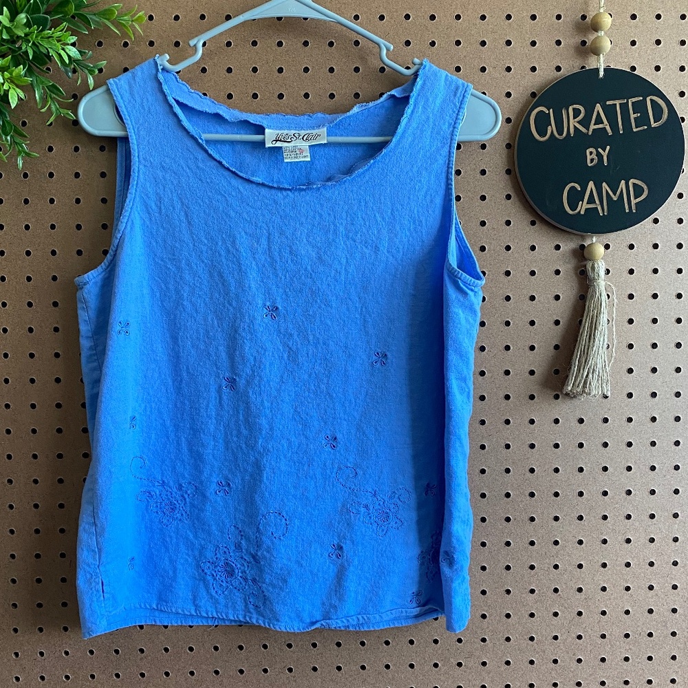 Vintage Embroidered Tank